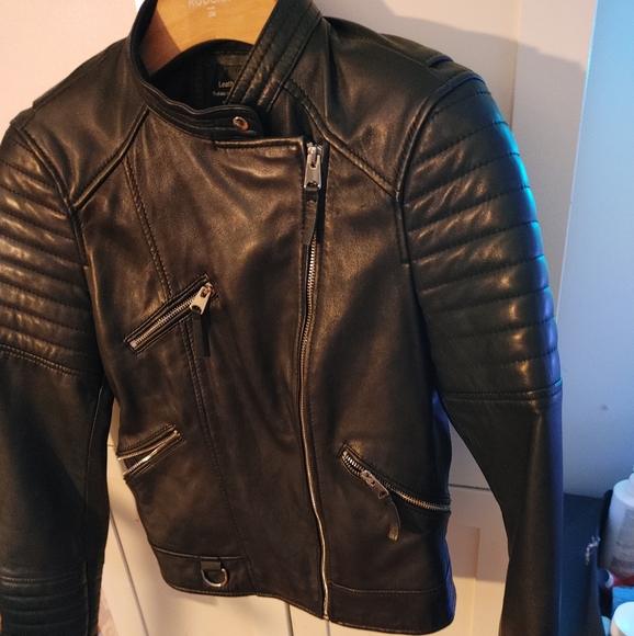 100% Guenine Buttersoft Zara Luxury Moto Jacket - Picture 3 of 7